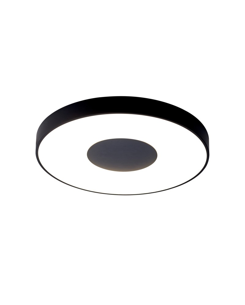 COIN * PLAFÓN REDONDO LED 80W - 2700-5000K - CON MANDO - NEGRO